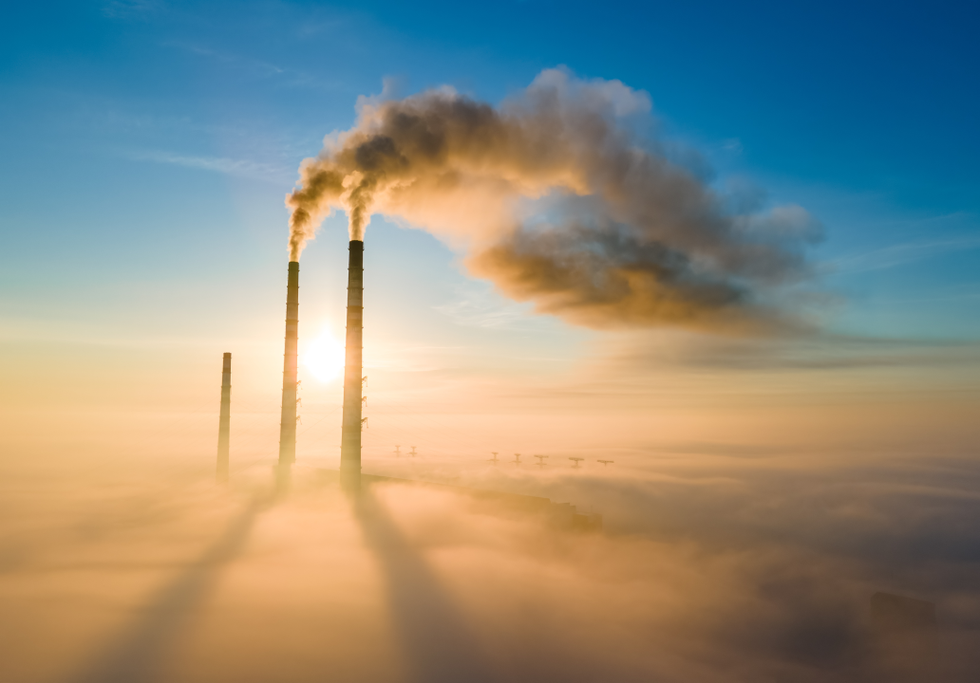 Greenhouse gas emissions. Credit: Bilanol / Shutterstock