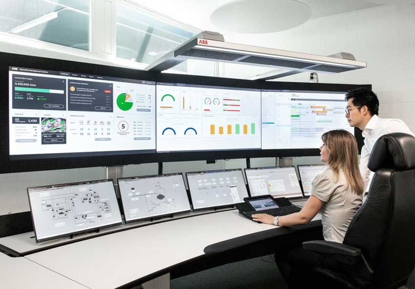 ABB Extended Operator Workplace. Credit: ABB