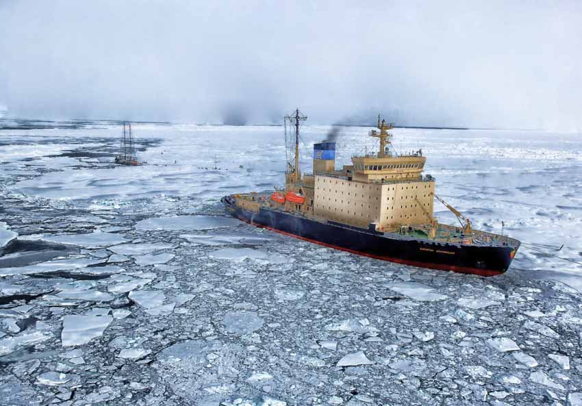 Arctic ship