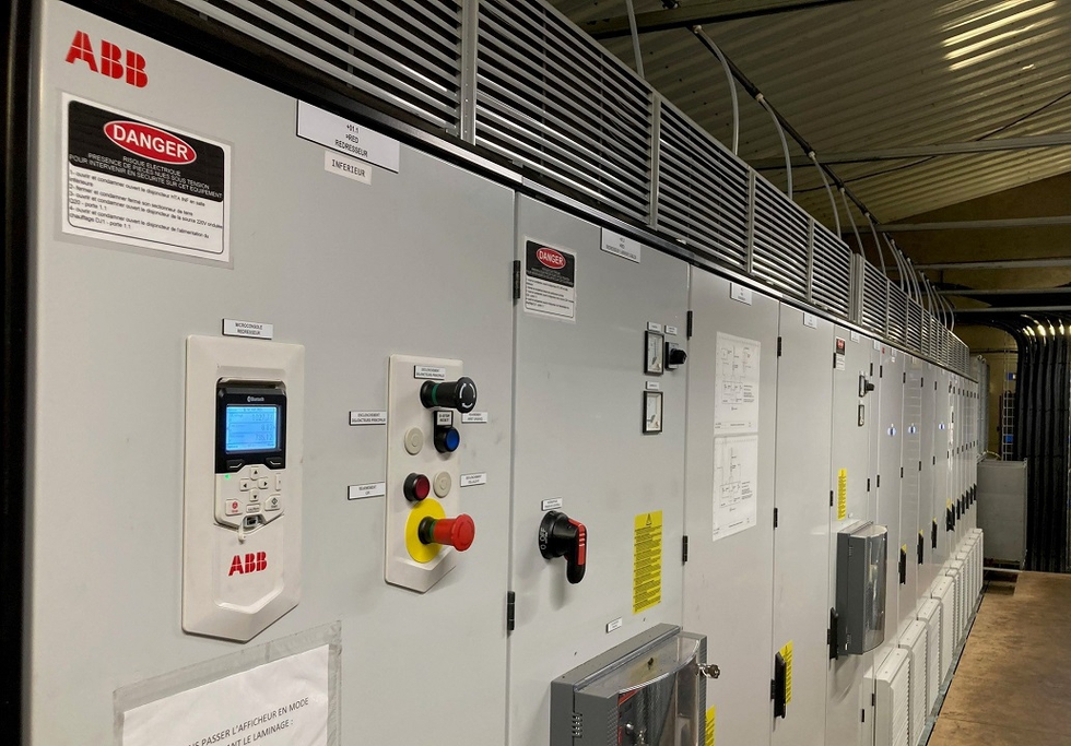 New ABB control panels at Contrisson. Image ArcelorMittal.jpg